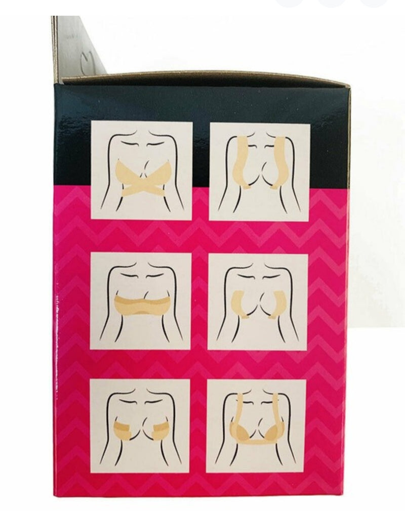 Women's Nude Body & Clothing Tape Bra - Lookeble