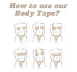 Women's Nude Body & Clothing Tape Bra - Lookeble1